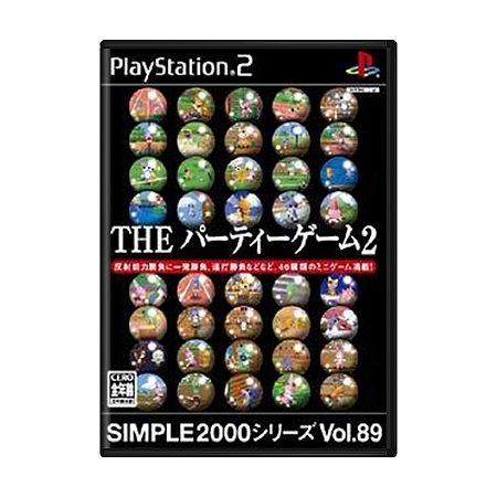 Jogo Simple 2000 Series Vol. 89: The Party Game 2 - PS2 (Japonês)