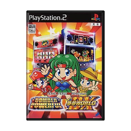 Jogo Hisshou Pachinko*Pachi-Slot Kouryaku Series Vol. 2: Bomber Powerful & Yume Yume World DX - PS2 (Japonês)
