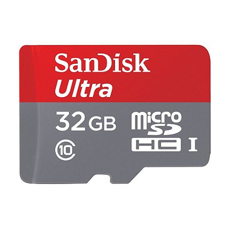 Cartão de Memória Micro SD 32GB - SanDisk Ultra