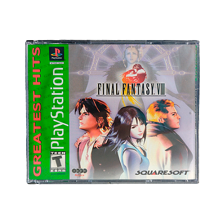 Jogo Final Fantasy VIII (Greatest Hits) - PS1