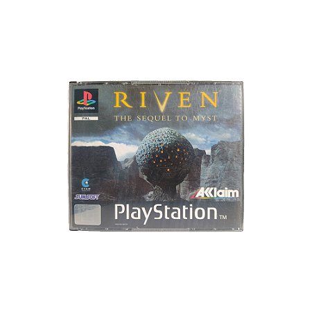 Jogo Riven: The Sequel to Myst - PS1 (Europeu)