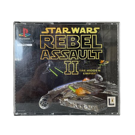 Jogo Star Wars: Rebel Assault II - The Hidden Empire - PS1 (Europeu)