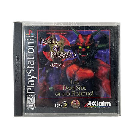 Jogo Advanced Dungeons & Dragons: Iron & Blood: Warriors of Ravenloft - PS1