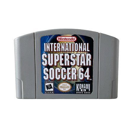 Jogo International Superstar Soccer 64 - N64