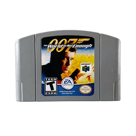 Jogo 007: The World Is Not Enough - N64