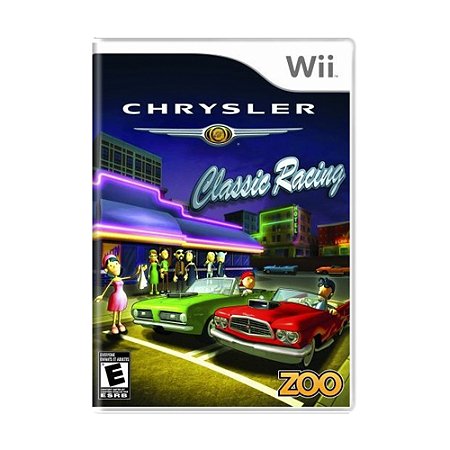 Jogo Chrysler Classic Racing - Wii