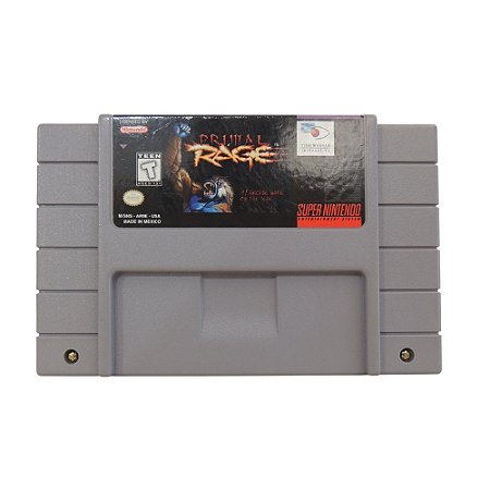 Jogo Primal Rage - SNES