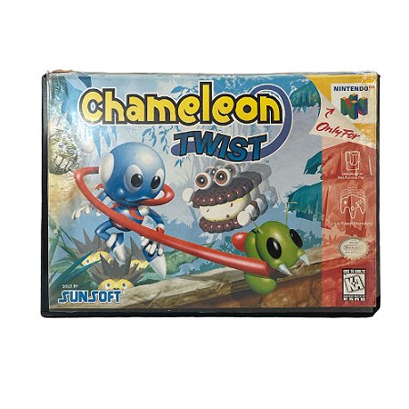 Jogo Chameleon Twist - N64