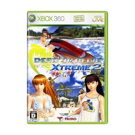 Jogo Dead Or Alive Xtreme 2 - Xbox 360 (JAPONÊS)