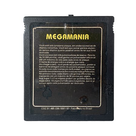 Jogo Cartucho Atari 2 em 1 (Pac-Man e Megamania) - Atari