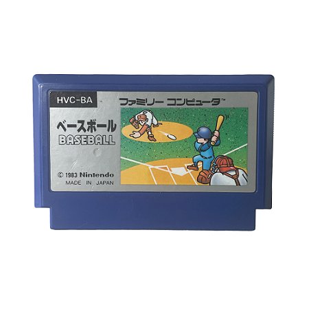 Jogo Baseball - NES (Japonês)