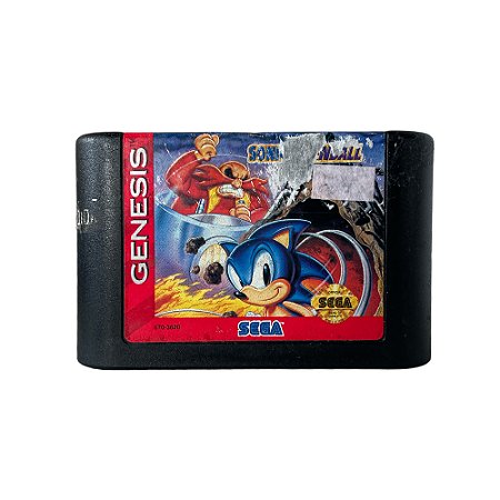 Jogo Sonic the Hedgehog Spinball - Mega Drive - MeuGameUsado