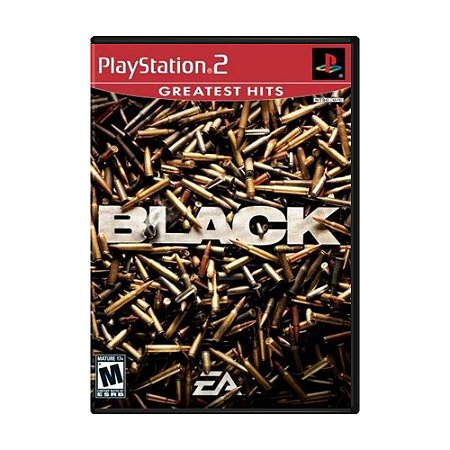 Jogo Black (GREATEST HITS) - PS2