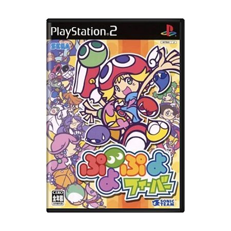 Jogo Puyo Puyo Fever - PS2 (Japonês)
