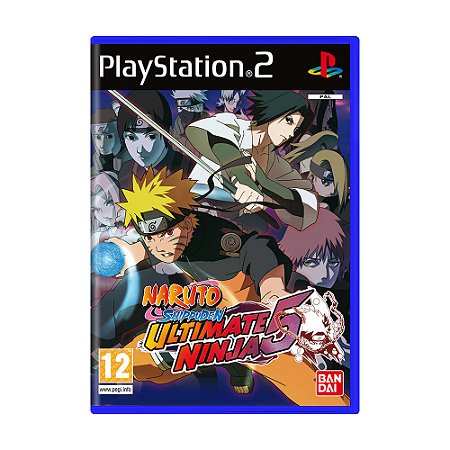 Jogo Naruto Shippuden: Ultimate Ninja 5 - PS2 (Europeu)