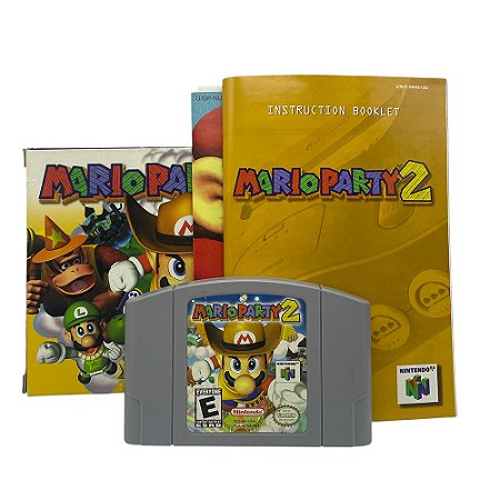 Jogo Mario Party 2 - N64