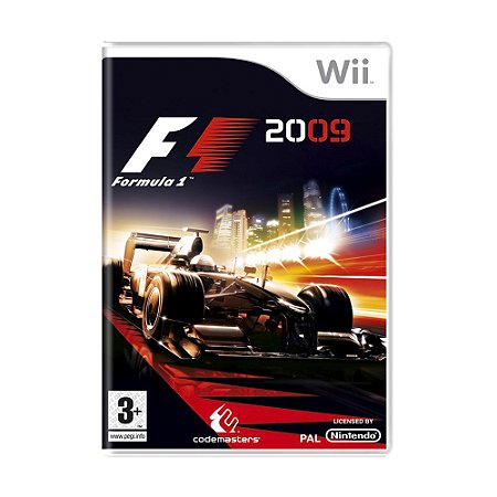 Jogo F1 2009 - Wii (Europeu)