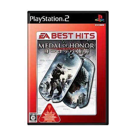 Jogo Medal of Honor: Europa Kyoushuu (EA Best Hits) - PS2 (Japonês)