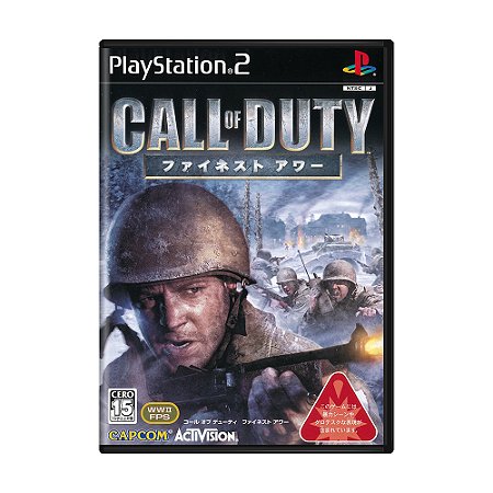 Jogo Call of Duty: Finest Hour - PS2 (Japonês)