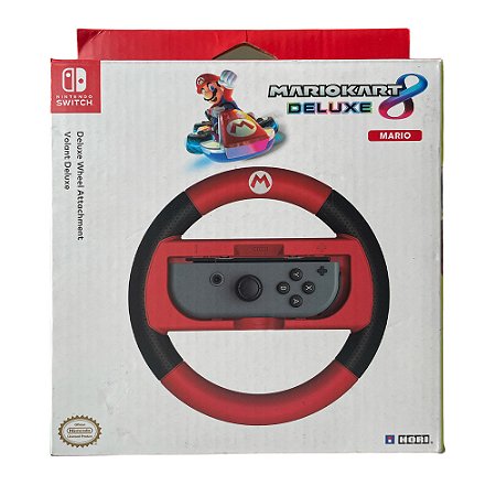 Volante para Nintendo Switch MarioKart DELUXE Vemelho - Switch
