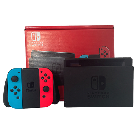 Console Nintendo Switch Azul/Vermelho - Nintendo