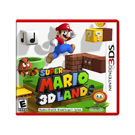 Jogo Super Mario 3D Land - 3DS (LACRADO)