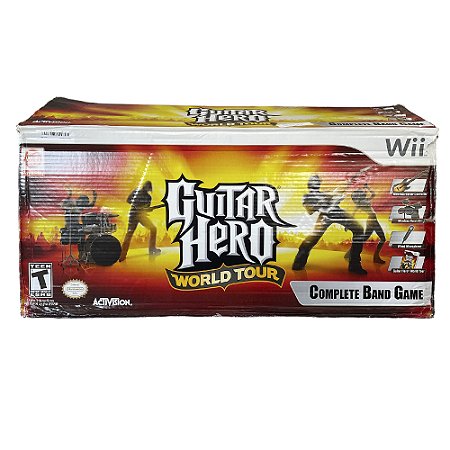Jogo Guitar Hero World Tour (Band Kit) - Wii