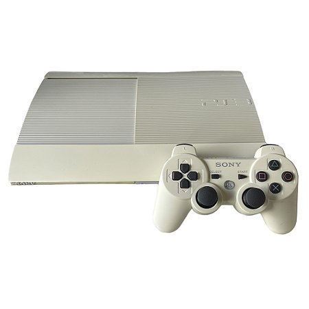 Console PlayStation 3 Super Slim 500GB Branco - Sony