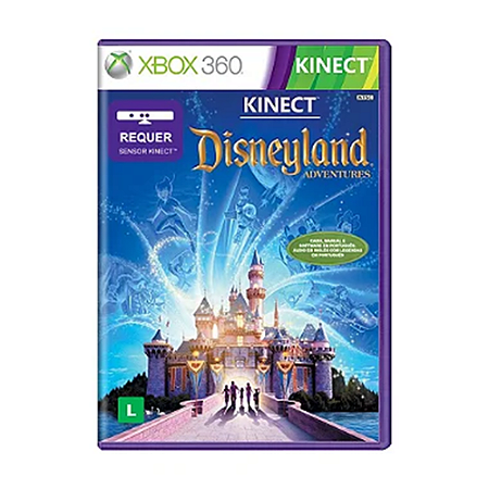 Jogo Kinect Disneyland Adventures - Xbox 360 (LACRADO)