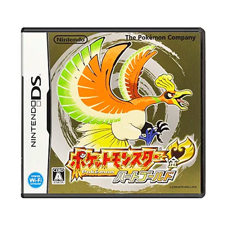 Jogo Pocket Monsters HeartGold - DS (Japonês)