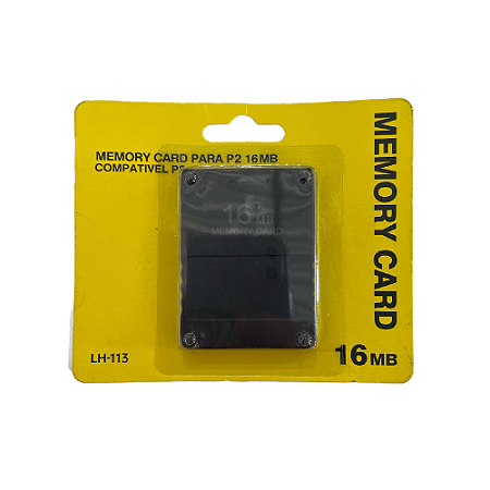 Memory Card Paralelo 16MB - PS2 (LACRADO)