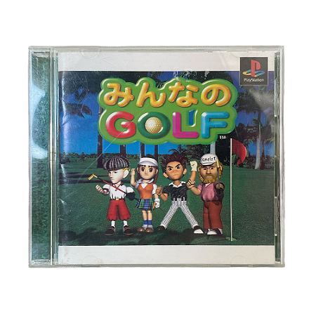 Jogo Hot Shots Golf - PS1 (Japonês)