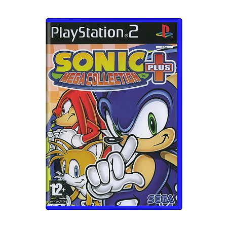 Jogo Sonic Mega Collection Plus - PS2 (Europeu)