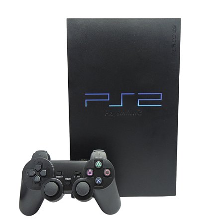 Console PlayStation 2 Fat Preto SCPH-30001 - Sony