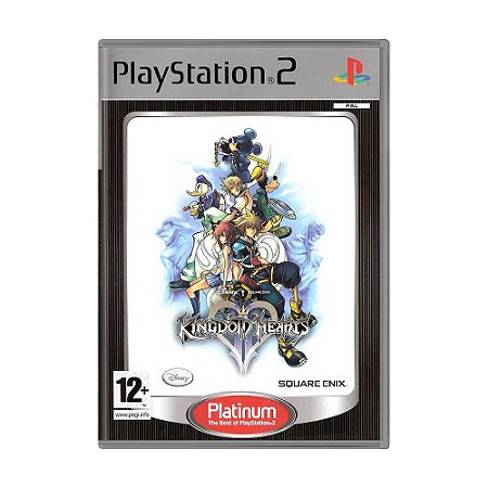 Jogo Kingdom Hearts II (Platinum) - PS2 (Europeu)
