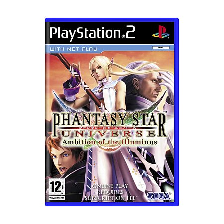 Jogo Phantasy Star Universe: Ambition of the Illuminus - PS2 (Europeu)
