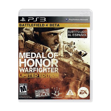Jogo Medal of Honor: Warfighter (Edição Limitada) - PS3 (Lacrado)