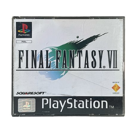 Jogo Final Fantasy VII - PS1 (Europeu)