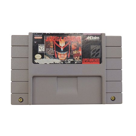 Jogo Judge Dredd - SNES