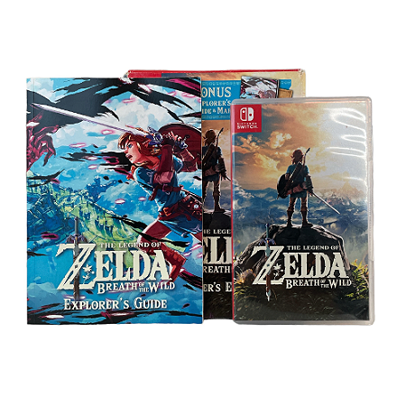 Jogo The Legend of Zelda: Breath of the Wild (Bonus Explorer's Guide) - Switch