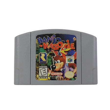 Jogo Banjo Kazooie - N64