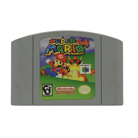Jogo Super Mario 64 - N64
