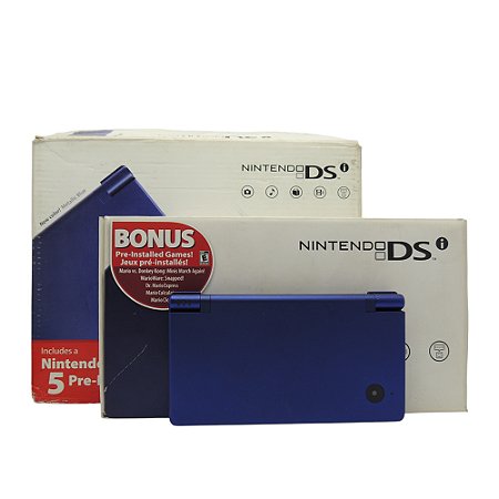 Console Nintendo DSi Azul Escuro - Nintendo