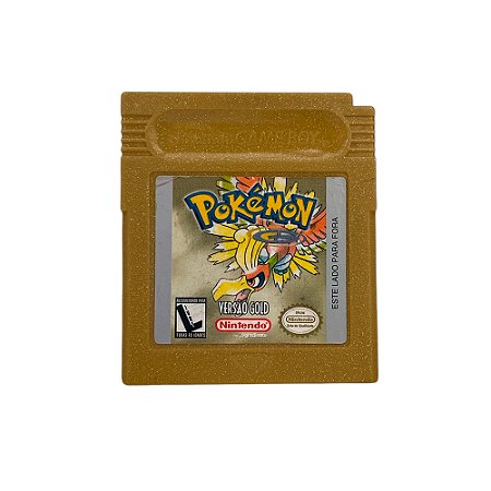 Jogo Pokémon Gold Version - GBC