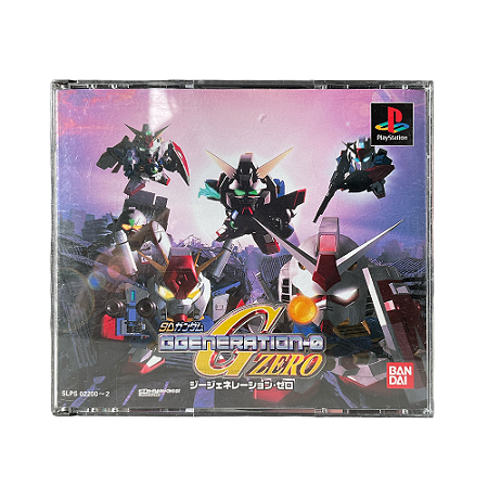 Jogo SD Gundam G Generation Zero - PS1 (Japonês)