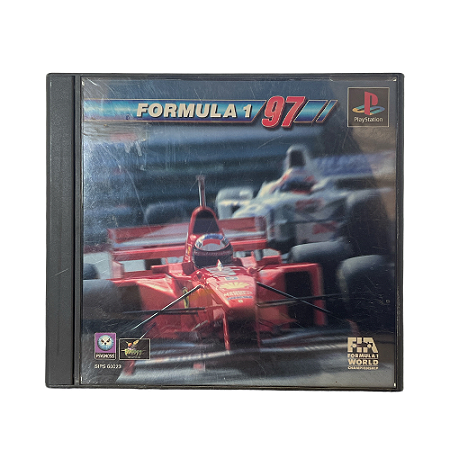 Jogo Formula 1 97 - PS1 (Japonês)