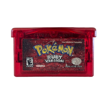 Jogo Pokemon Ruby Version - GBA