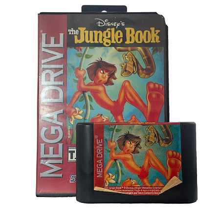 Jogo Disney's The Jungle Book - Mega Drive