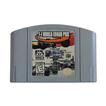 Jogo F-1 World Grand Prix - N64