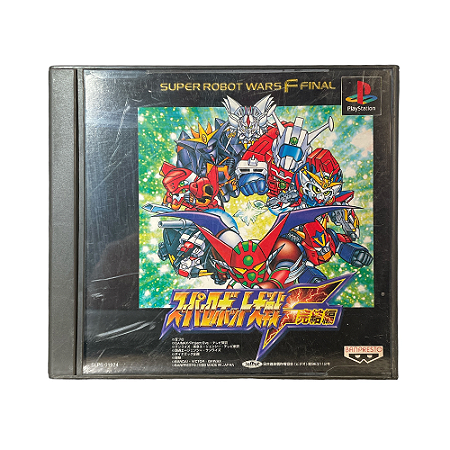 Jogo Super Robot Taisen F Kanketsuhen - PS1 (Japonês)